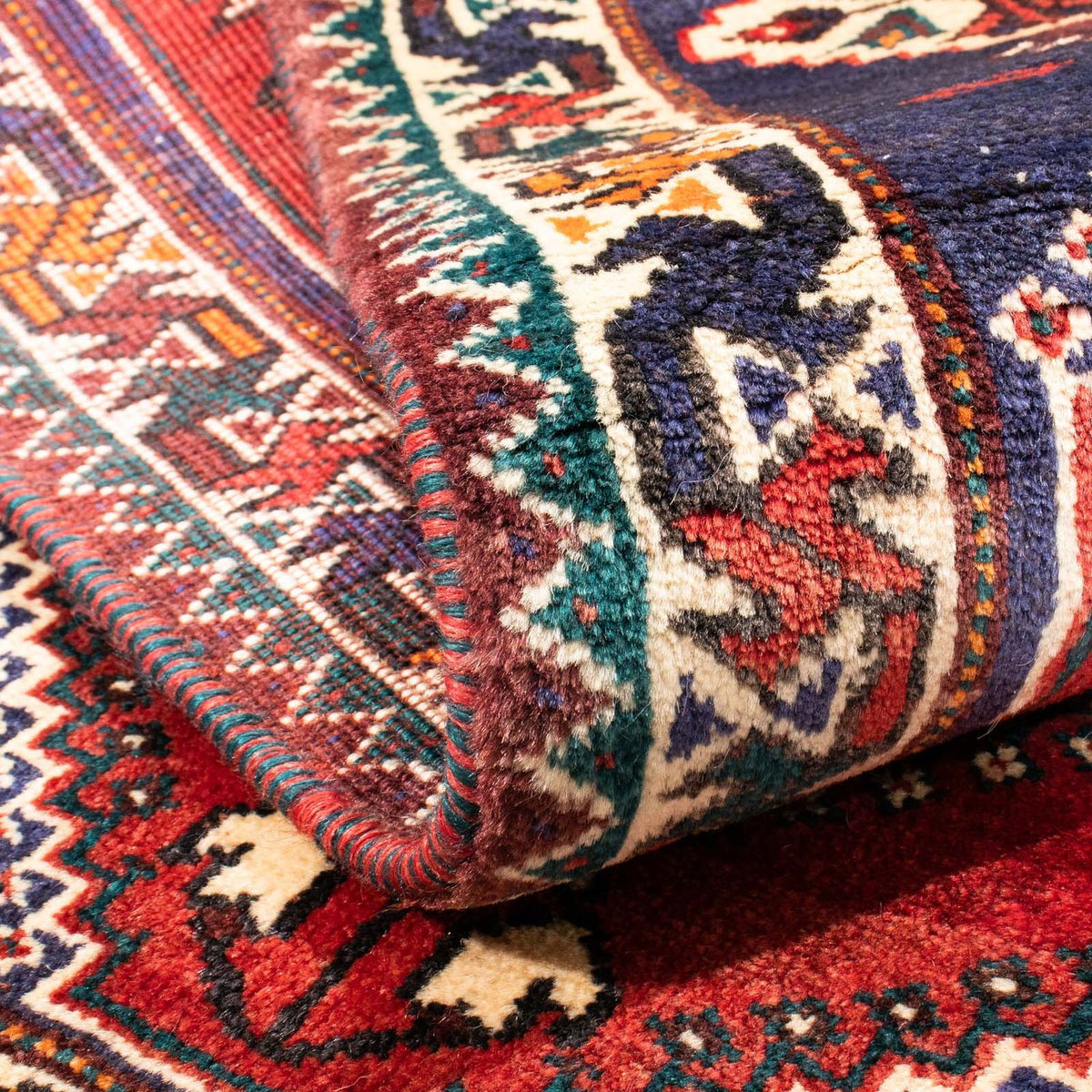 Perzisch Tapijt - Nomadisch - 145 x 110 cm - donkerrood