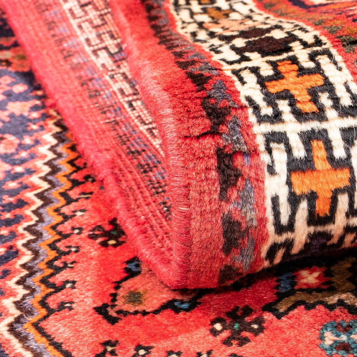 Perzisch Tapijt - Nomadisch - 143 x 108 cm - licht rood