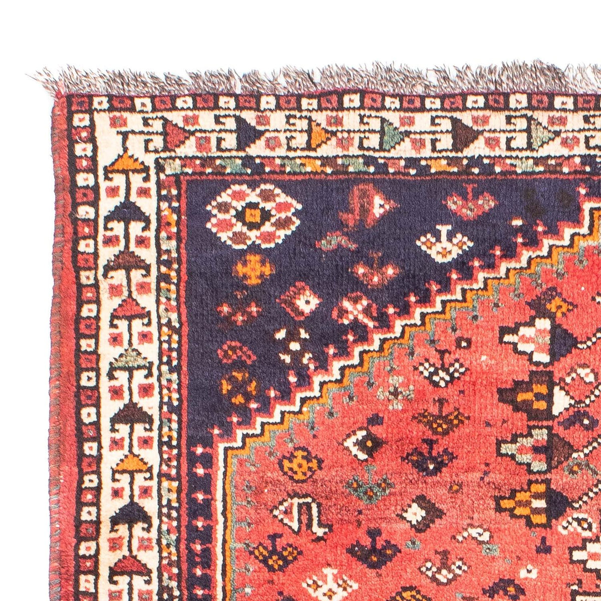 Perzisch Tapijt - Nomadisch - 144 x 115 cm - licht rood