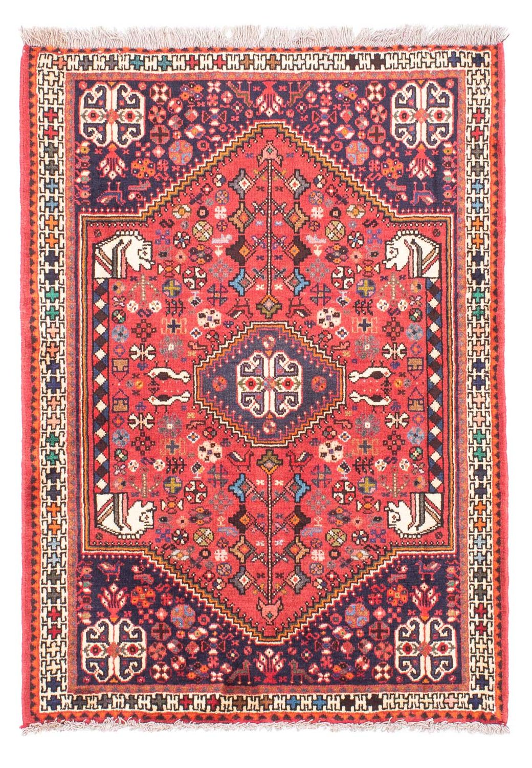 Perzisch Tapijt - Nomadisch - 144 x 103 cm - rood