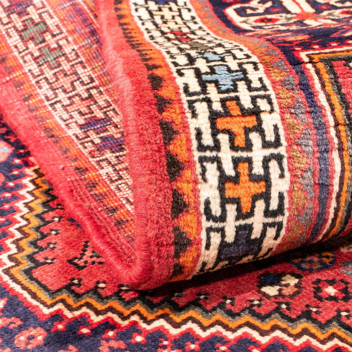 Perzisch Tapijt - Nomadisch - 144 x 103 cm - rood