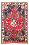 Qashqai Tapijt 110x167cm - Perzisch tapijt - Rechthoekig / Rood / 110 x 167 cm Rechthoekig