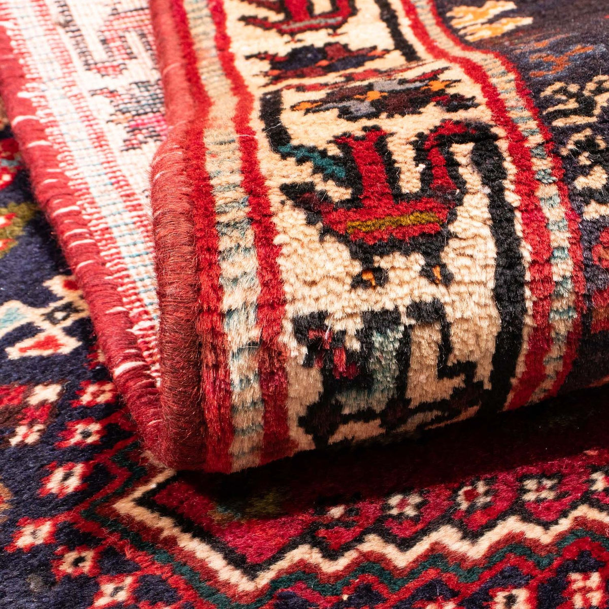 Perzisch Tapijt - Nomadisch - 167 x 110 cm - rood