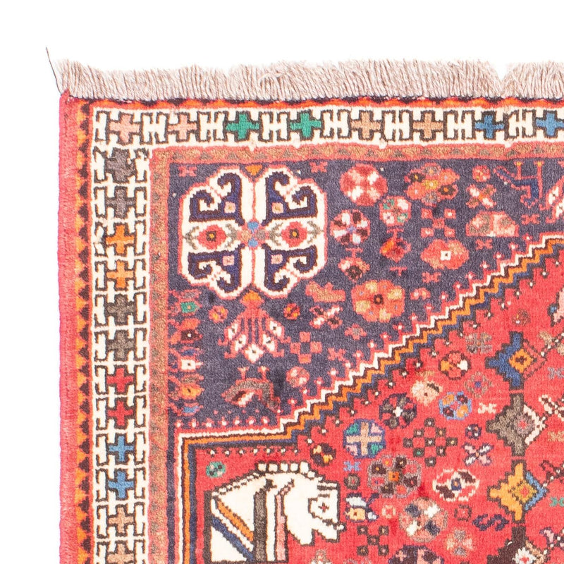 Perzisch Tapijt - Nomadisch - 143 x 106 cm - rood