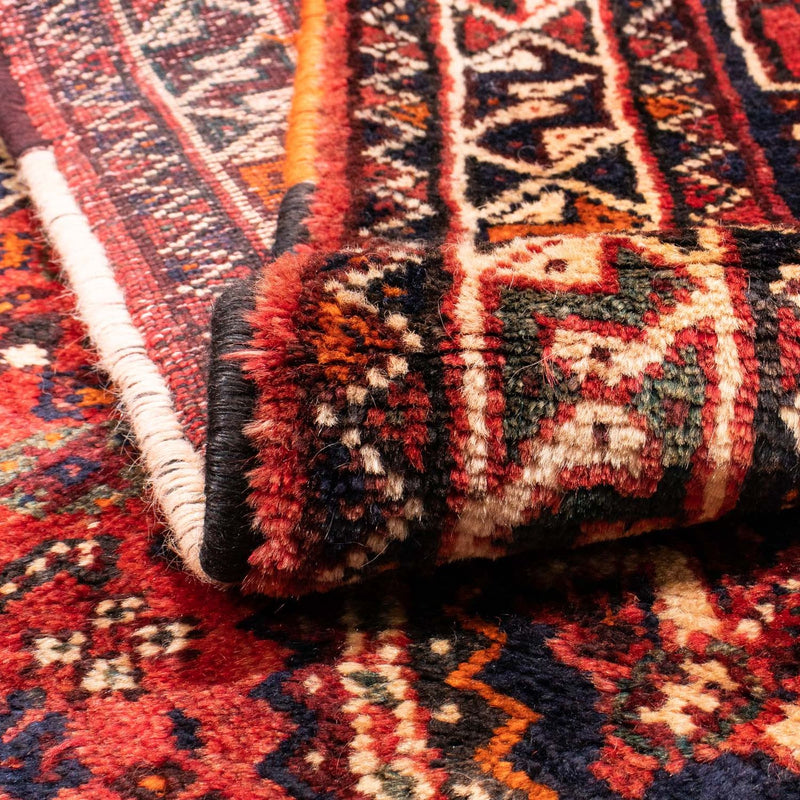 Perzisch Tapijt - Nomadisch - 187 x 125 cm - donkerrood