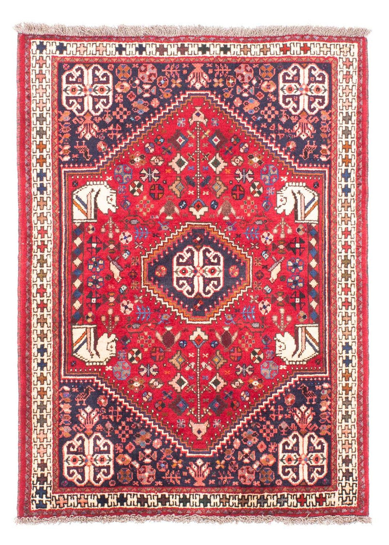 Perzisch Tapijt - Nomadisch - 147 x 106 cm - rood
