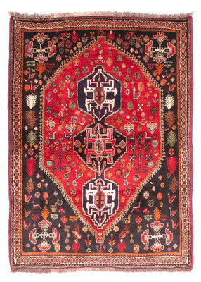 Perzisch Tapijt - Nomadisch - 174 x 124 cm - donkerrood