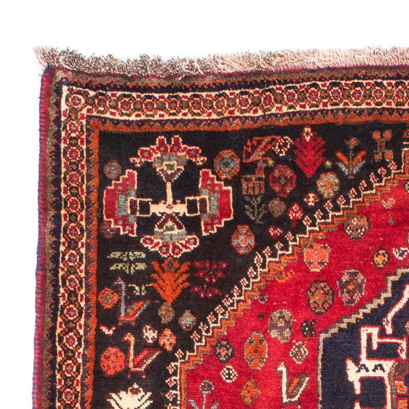 Perzisch Tapijt - Nomadisch - 174 x 124 cm - donkerrood