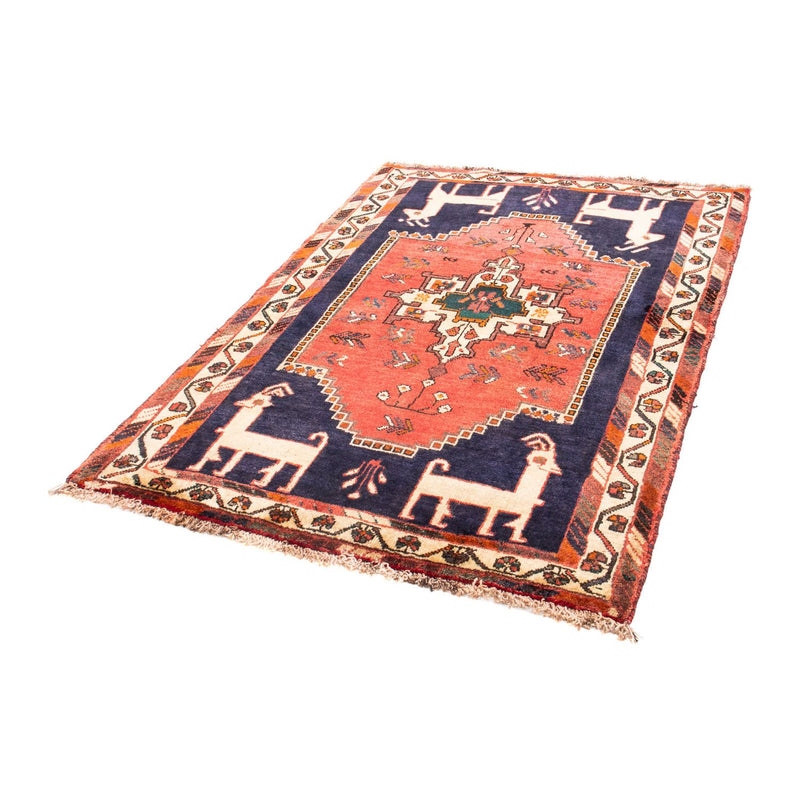 Perzisch Tapijt - Nomadisch - 165 x 120 cm - donkerblauw