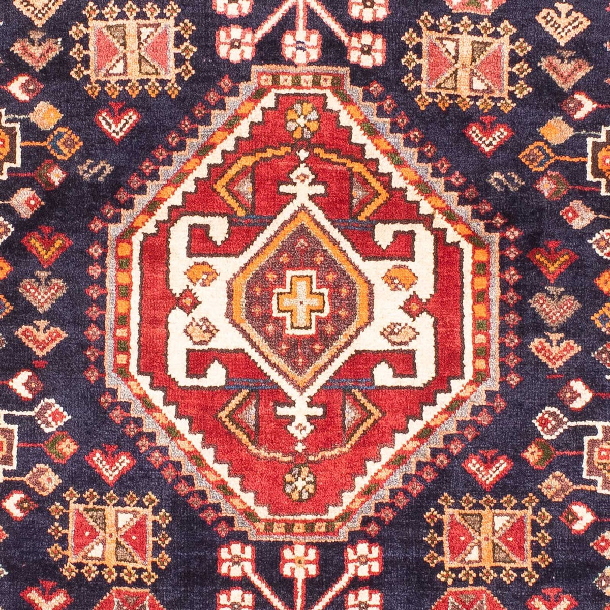 Perzisch Tapijt - Nomadisch - 160 x 105 cm - donkerblauw