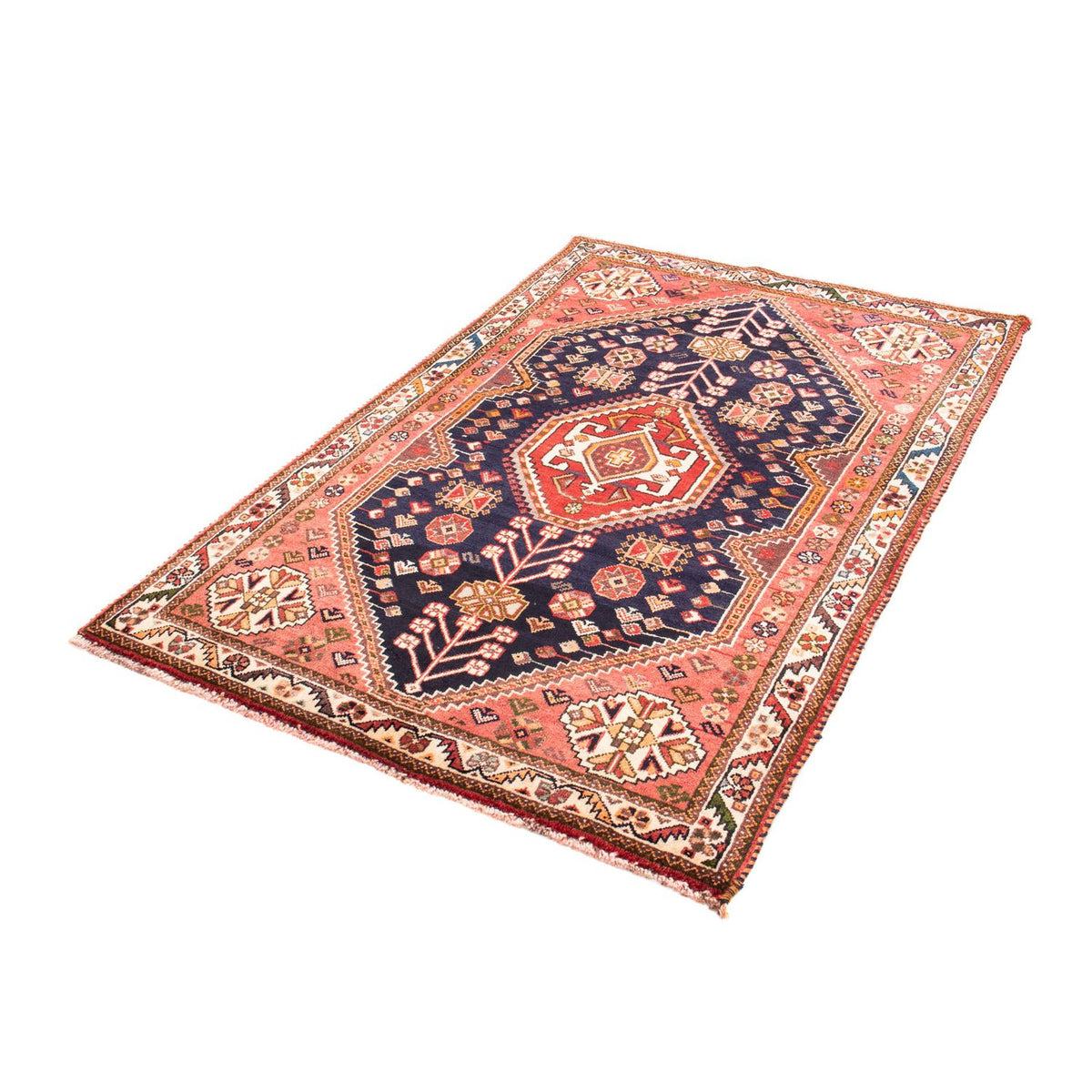 Perzisch Tapijt - Nomadisch - 160 x 105 cm - donkerblauw