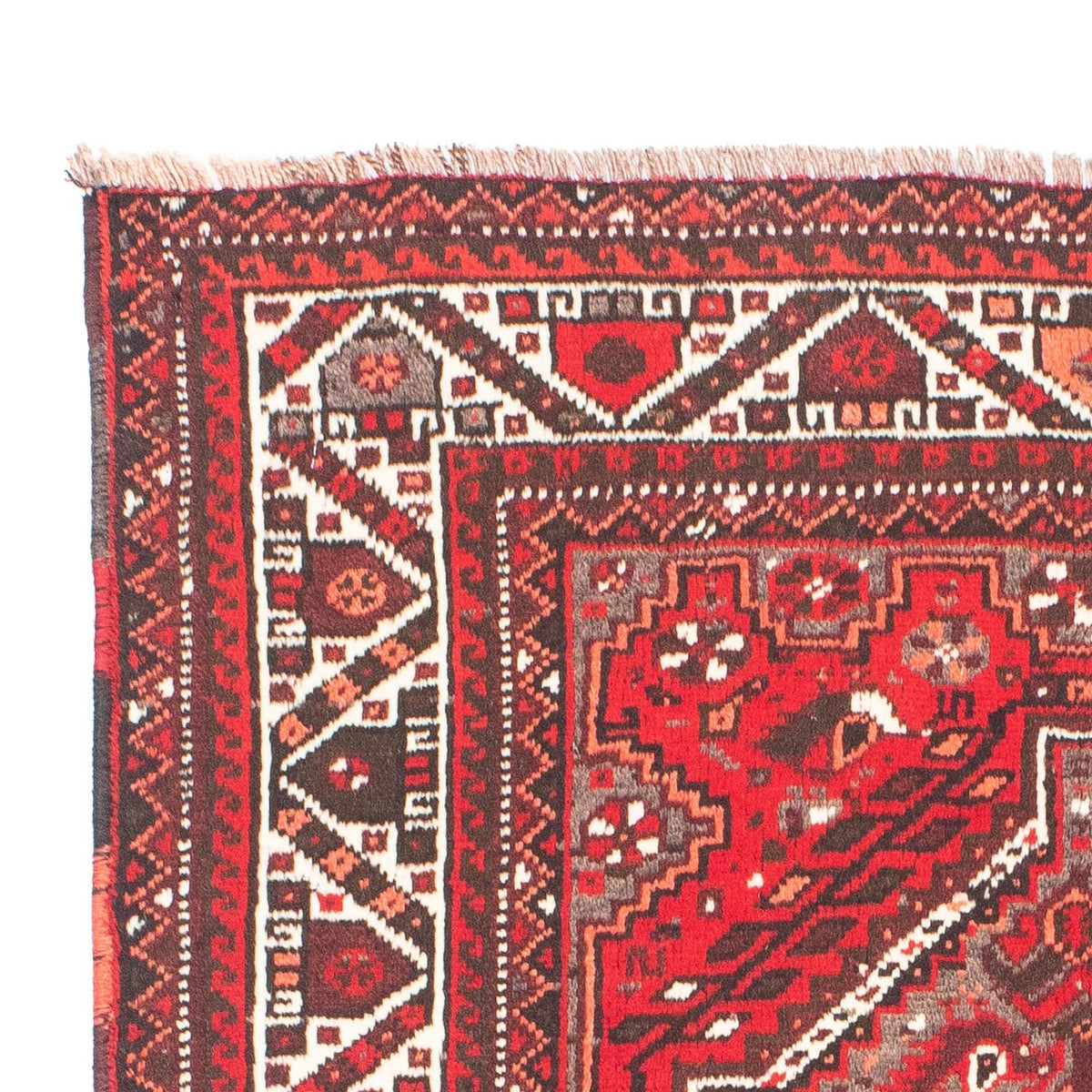 Perzisch Tapijt - Nomadisch - 165 x 110 cm - donkerrood