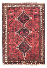 Perzisch Tapijt - Nomadisch - 160 x 112 cm - rood