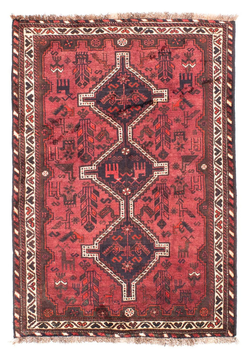 Perzisch Tapijt - Nomadisch - 160 x 112 cm - rood