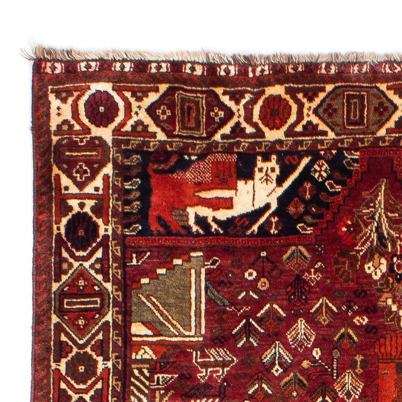 Perzisch Tapijt - Nomadisch - 220 x 145 cm - donkerrood