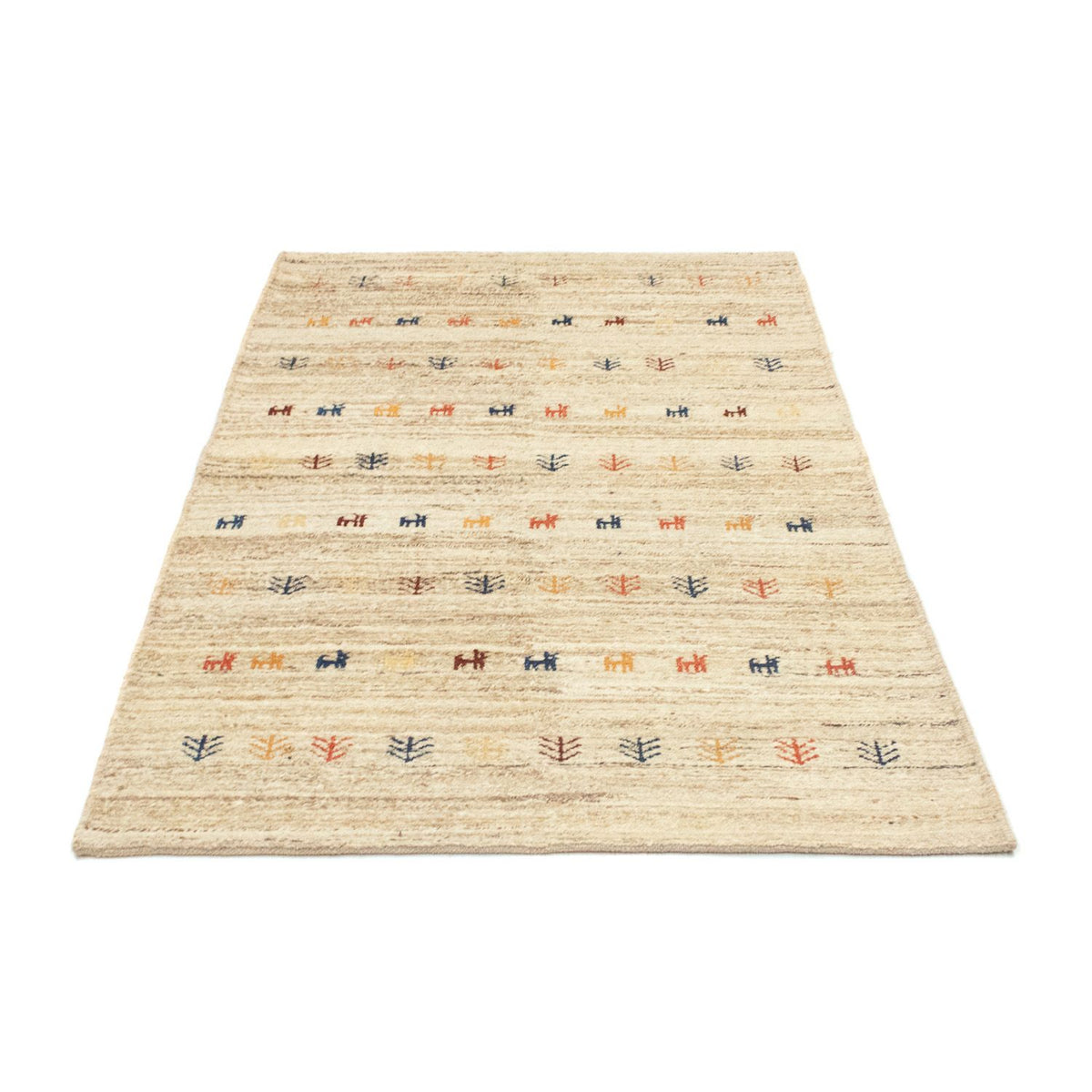 Gabbeh tapijt - Perzisch - 182 x 110 cm - beige