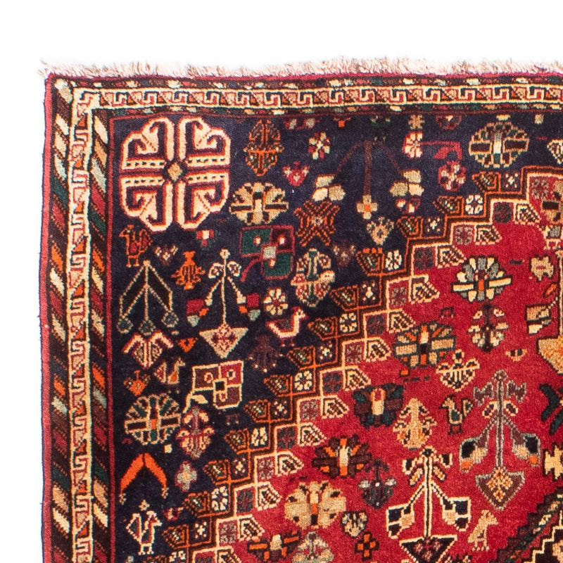 Perzisch Tapijt - Nomadisch - 185 x 138 cm - donkerrood