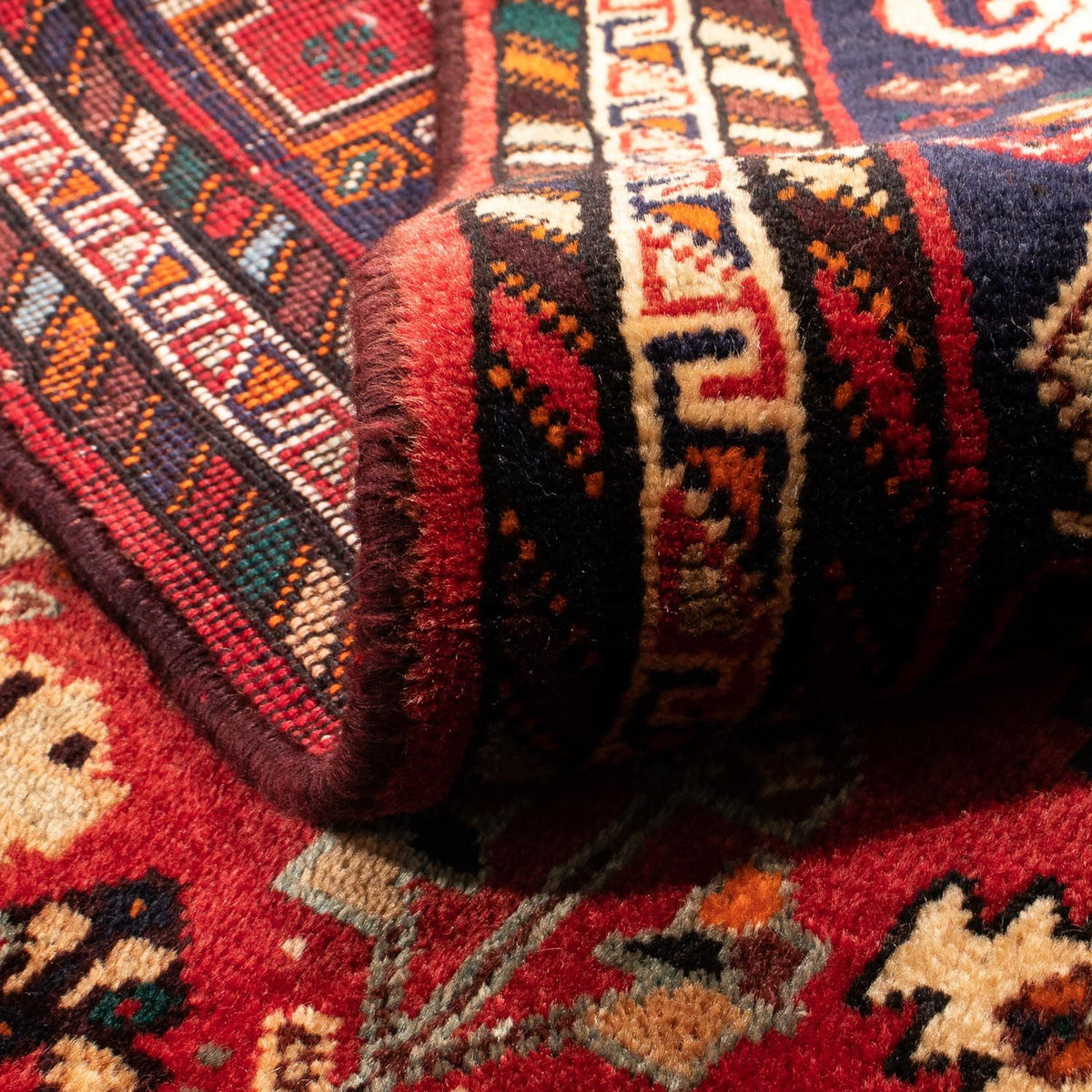 Perzisch Tapijt - Nomadisch - 185 x 138 cm - donkerrood