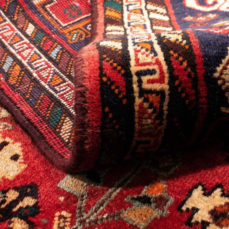 Perzisch Tapijt - Nomadisch - 185 x 138 cm - donkerrood