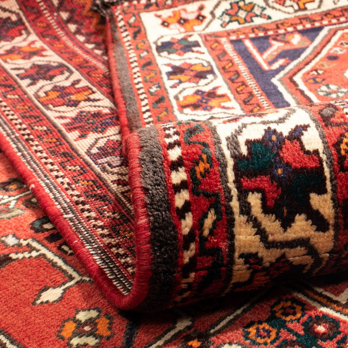 Perzisch Tapijt - Nomadisch - 290 x 208 cm - donkerrood