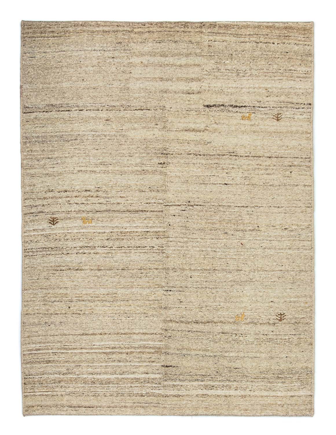 Gabbeh tapijt - Perzisch - 198 x 138 cm - beige