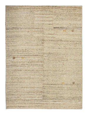 Gabbeh tapijt - Perzisch - 198 x 138 cm - beige