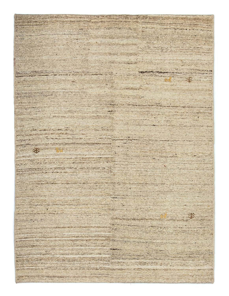 Gabbeh tapijt - Perzisch - 198 x 138 cm - beige