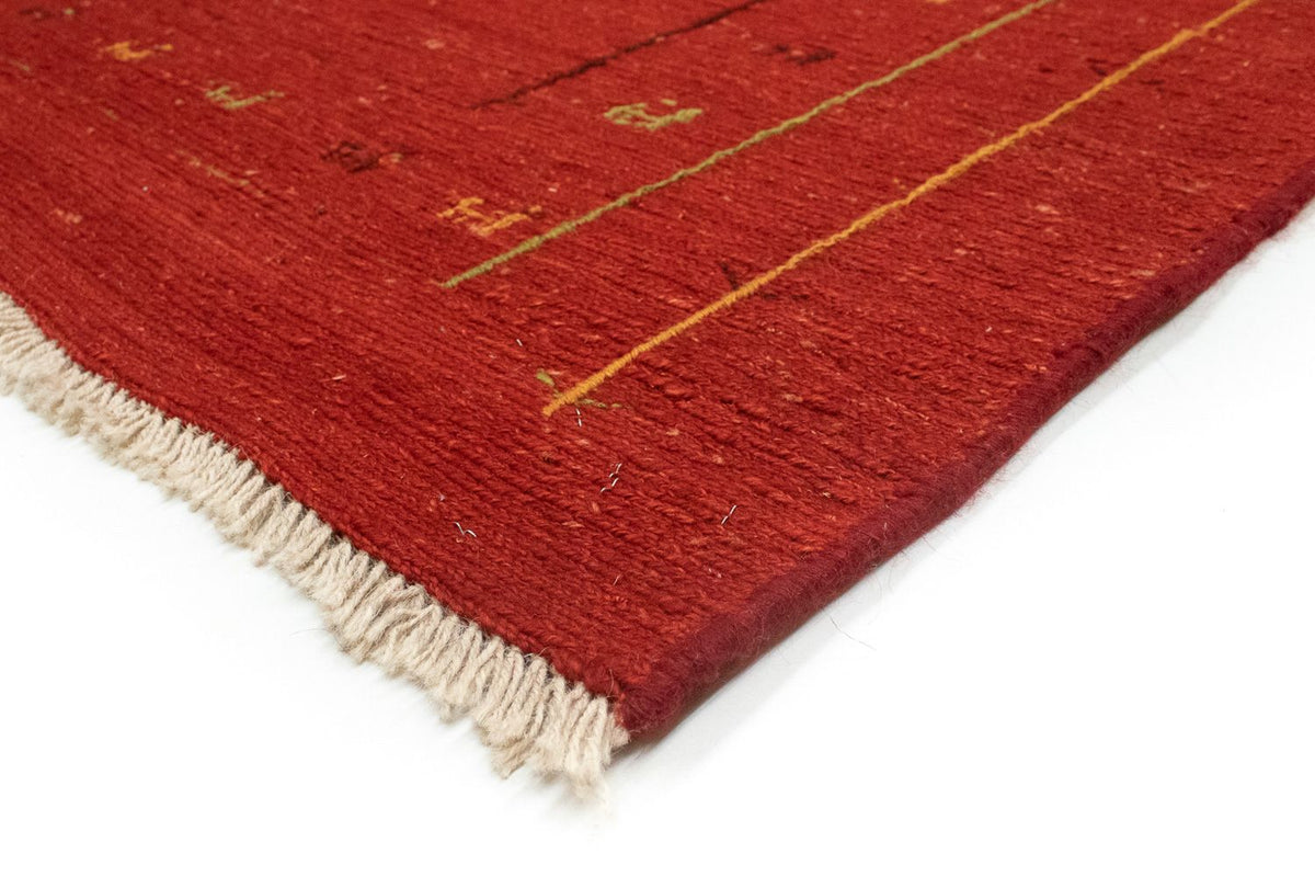 Gabbeh tapijt - Perzisch - 195 x 151 cm - rood