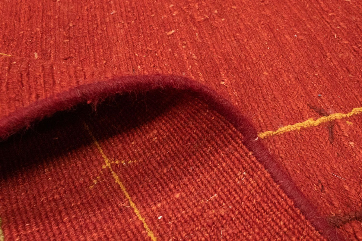 Gabbeh tapijt - Perzisch - 195 x 151 cm - rood