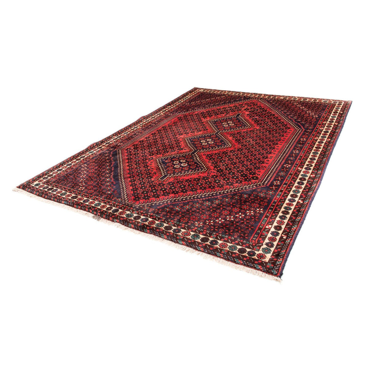 Perzisch Tapijt - Nomadisch - 275 x 203 cm - rood