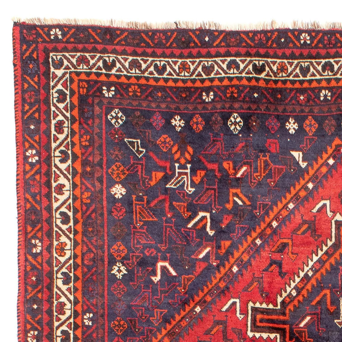 Perzisch Tapijt - Nomadisch - 300 x 215 cm - donkerrood