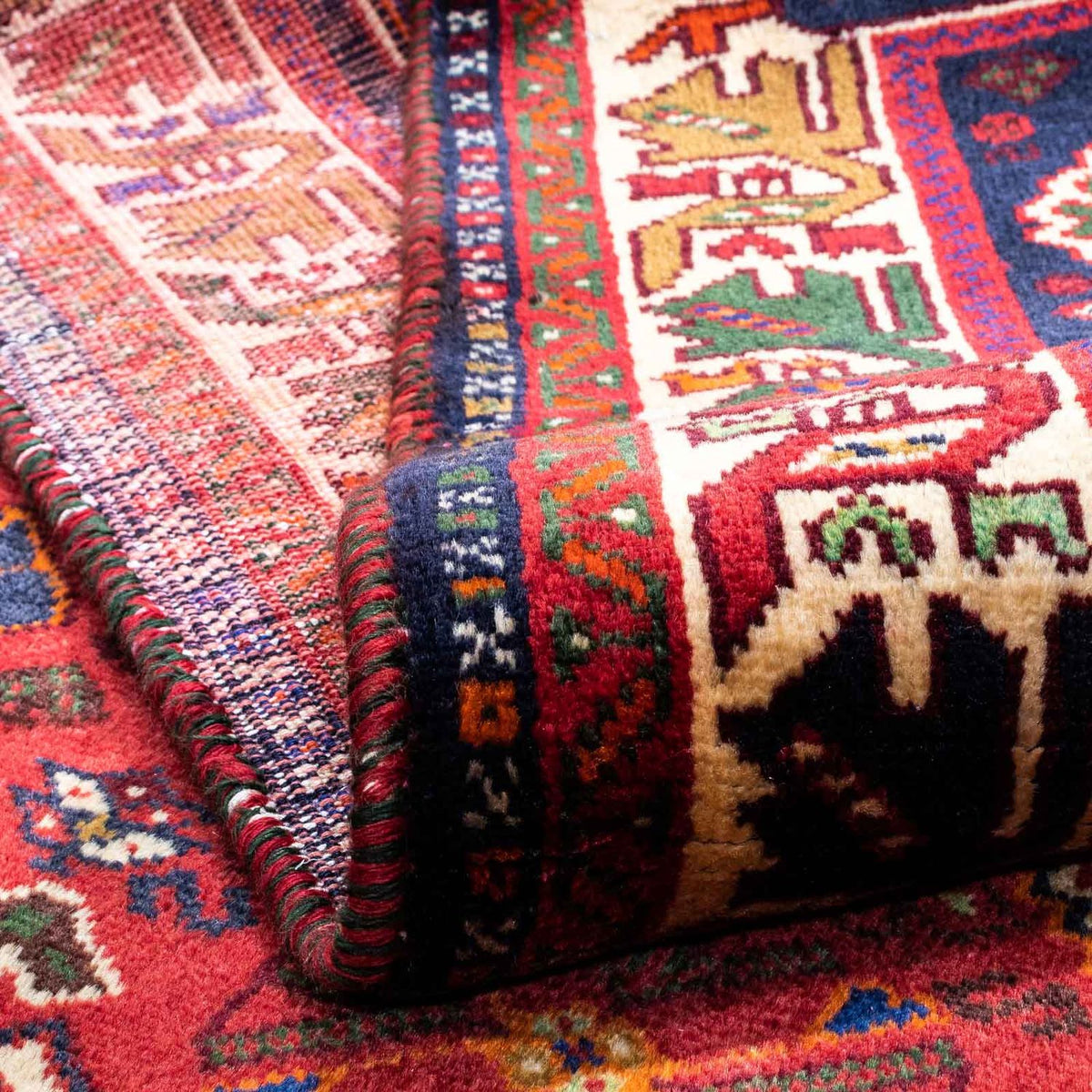 Perzisch Tapijt - Nomadisch - 270 x 170 cm - donkerrood