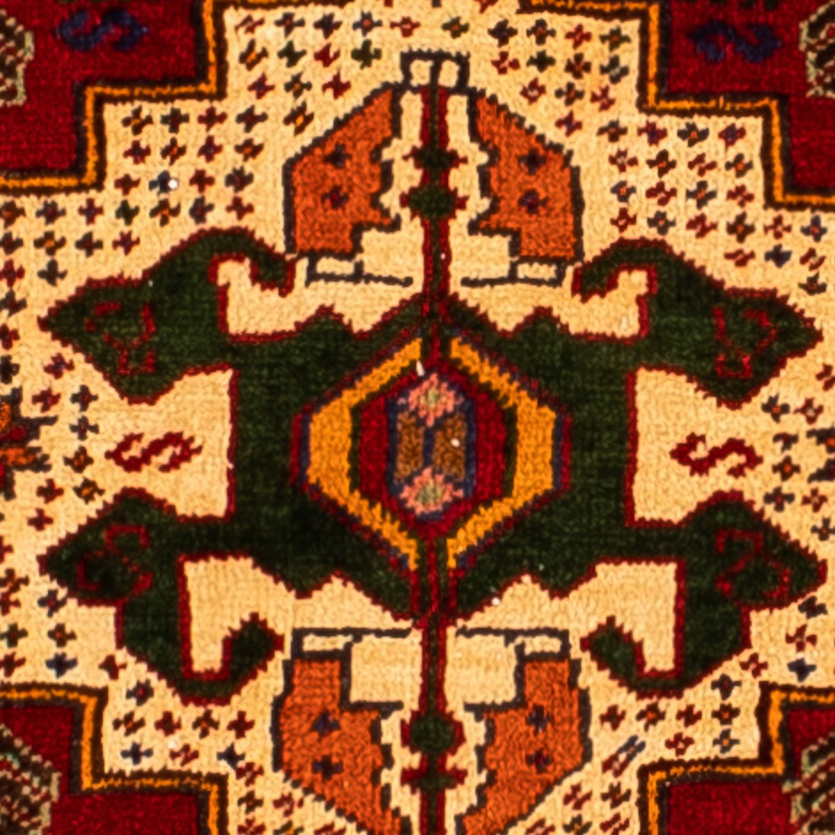 Perzisch Tapijt - Nomadisch - 295 x 210 cm - donkerrood