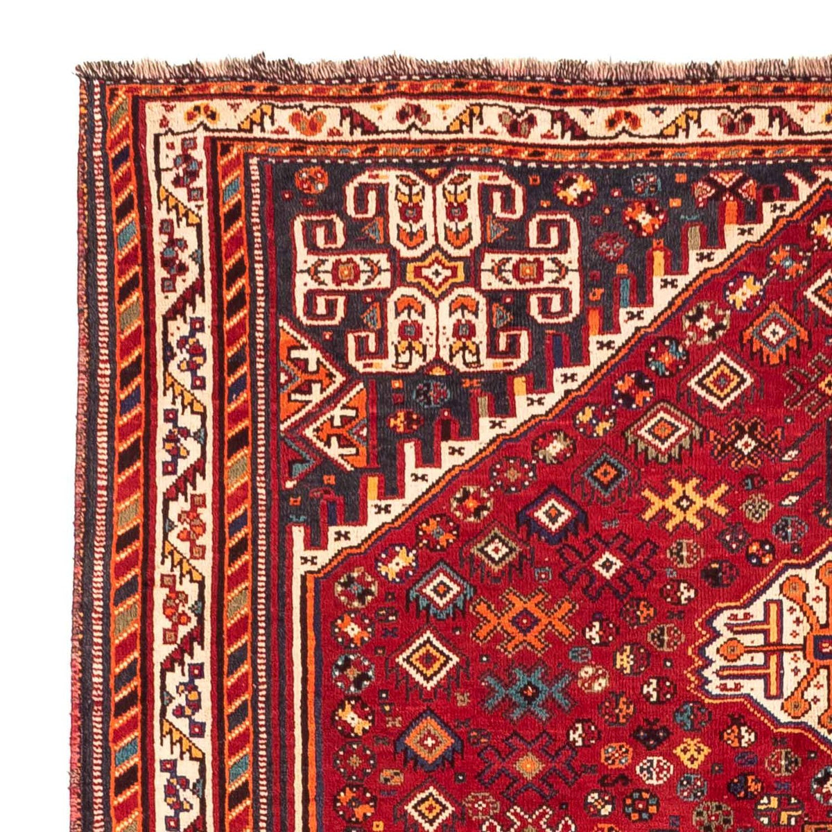 Perzisch Tapijt - Nomadisch - 260 x 165 cm - donkerrood