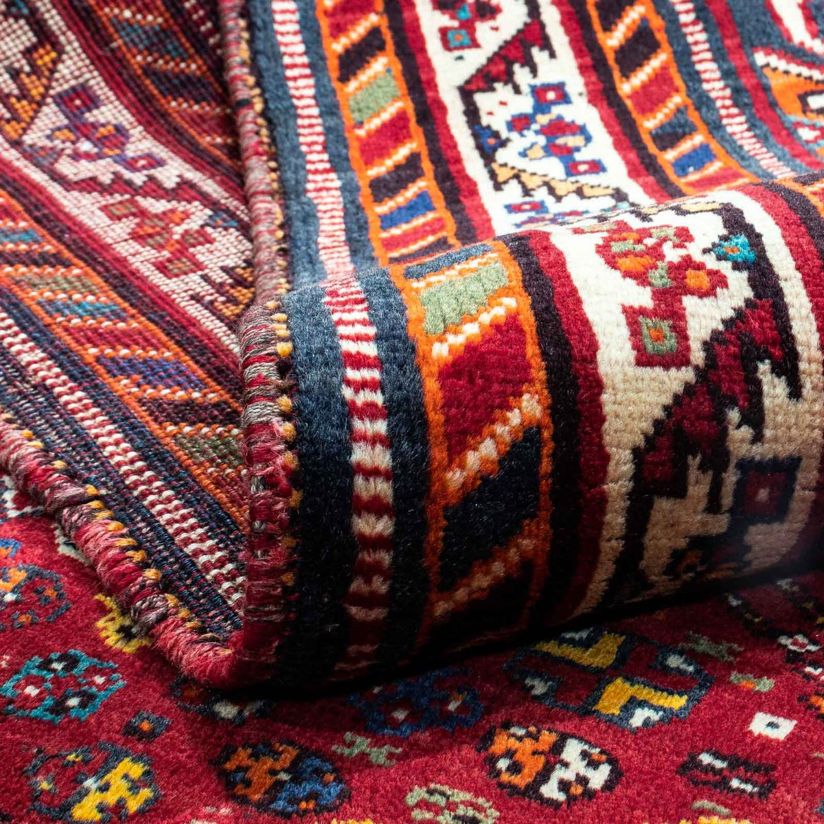 Perzisch Tapijt - Nomadisch - 260 x 165 cm - donkerrood