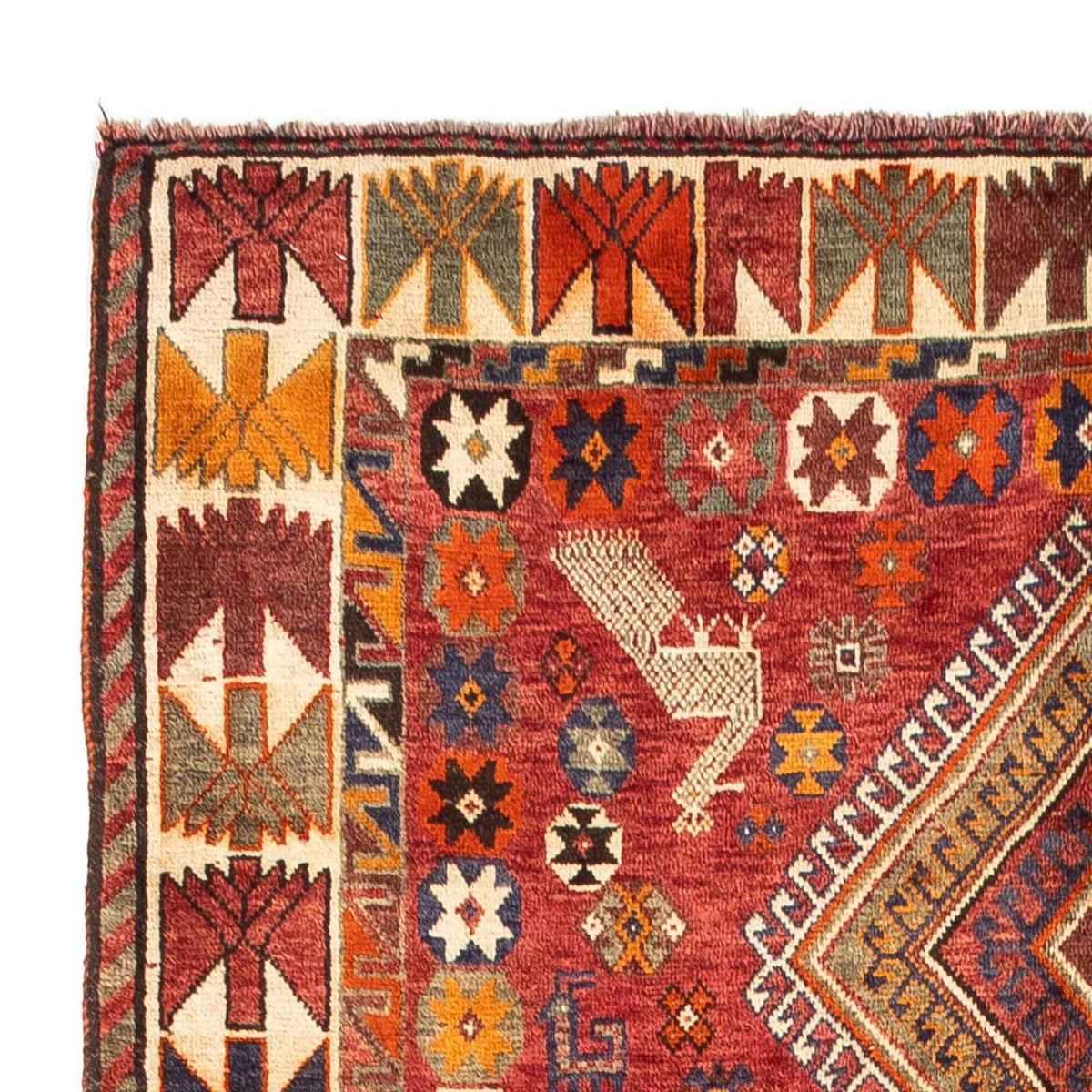 Perzisch Tapijt - Nomadisch - 260 x 155 cm - donkerrood