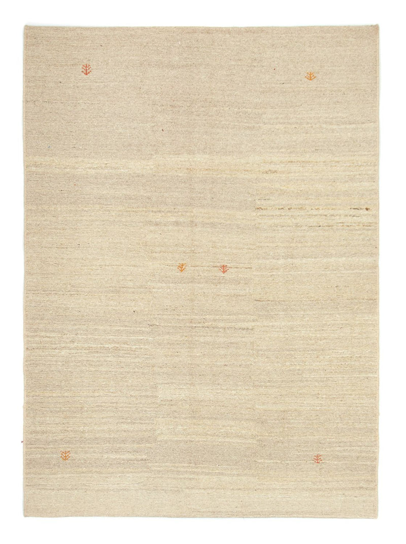 Gabbeh tapijt - Perzisch - 198 x 141 cm - beige