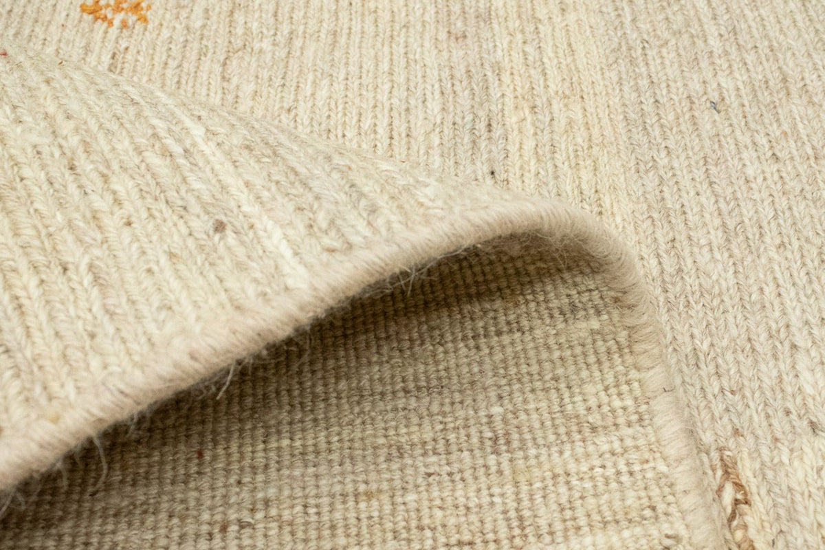 Gabbeh tapijt - Perzisch - 198 x 141 cm - beige