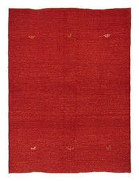 Gabbeh tapijt - Perzisch - 195 x 147 cm - rood