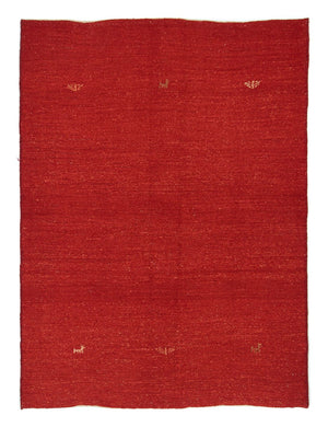Gabbeh tapijt - Perzisch - 195 x 147 cm - rood