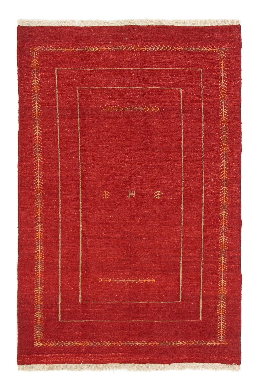 Gabbeh tapijt - Perzisch - 170 x 112 cm - rood