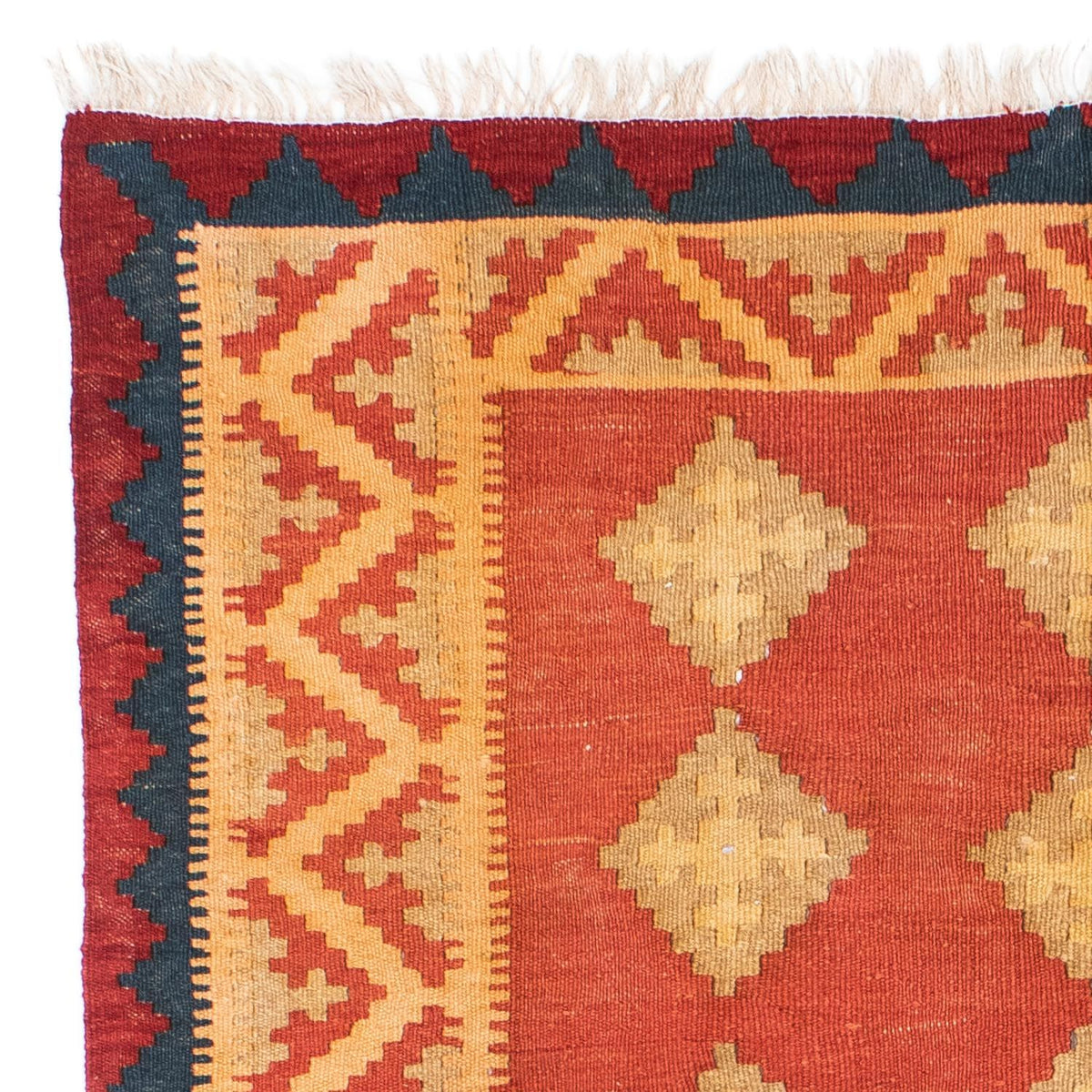 Kelim tapijt - Oosters - 190 x 120 cm - oranje