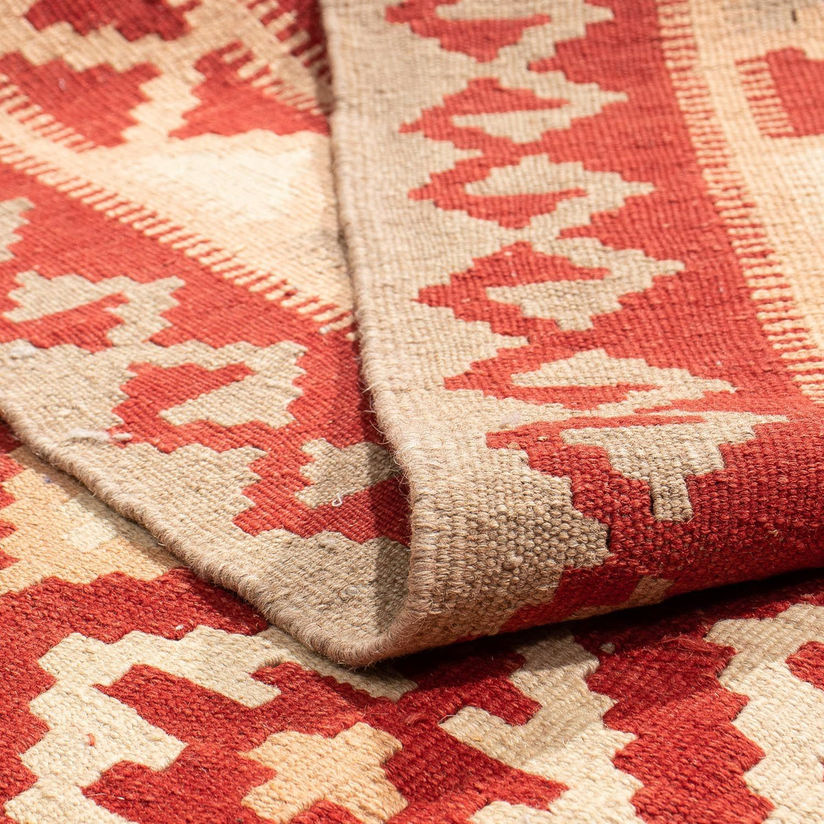 Kelim tapijt - Oosters - 212 x 145 cm - donkerrood
