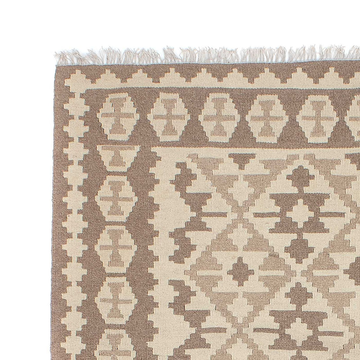 Kelim tapijt - Oosters - 240 x 173 cm - beige