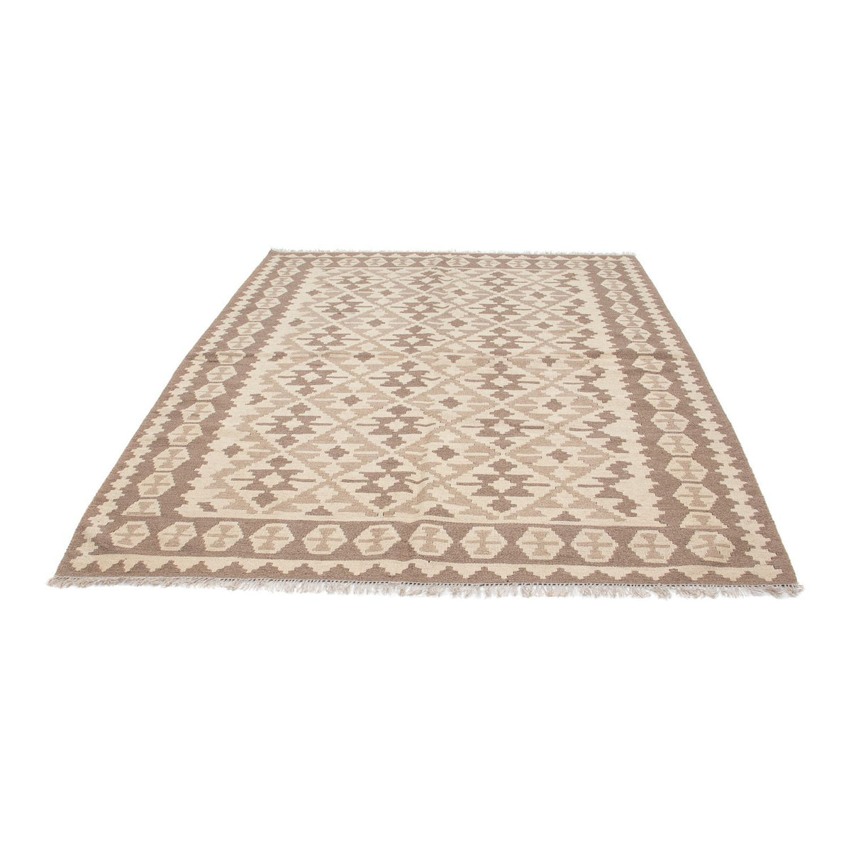 Kelim tapijt - Oosters - 240 x 173 cm - beige