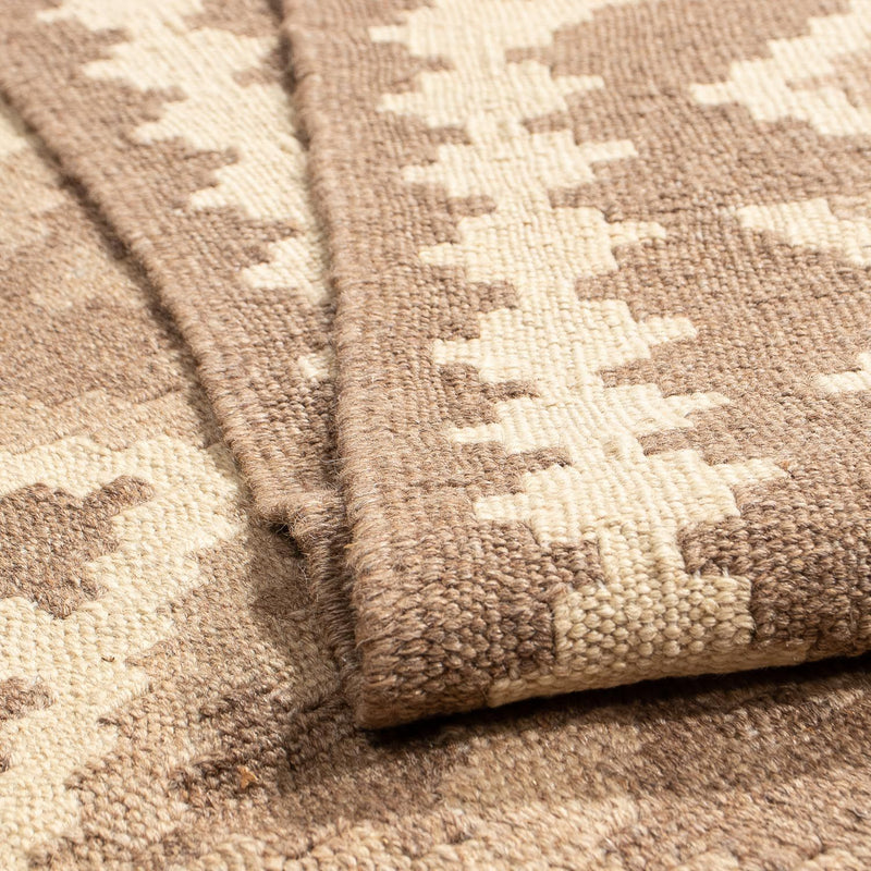 Kelim tapijt - Oosters - 192 x 145 cm - lichtbruin