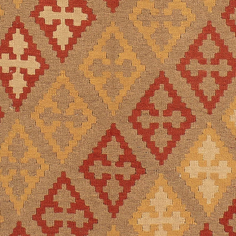 Kelim tapijt - Oosters - 198 x 146 cm - lichtbruin