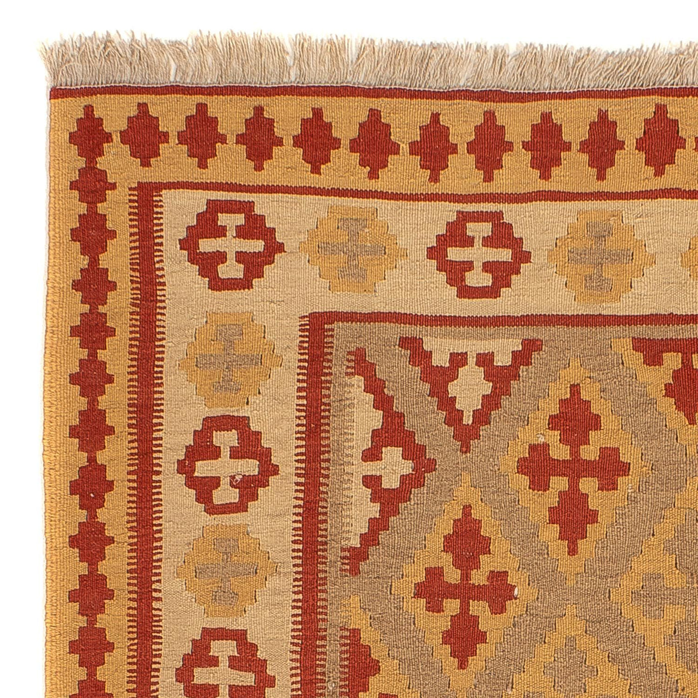 Kilim Fars Tapijt 198x146cm