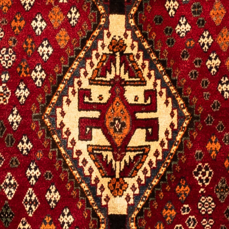 Perzisch Tapijt - Nomadisch - 247 x 150 cm - donkerrood