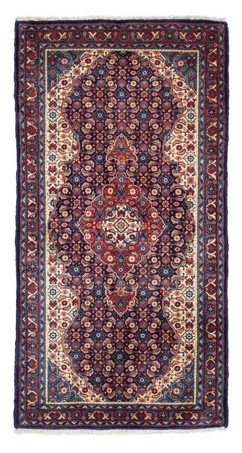 Perzisch Tapijt - Nomadisch - 135 x 67 cm - donkerblauw